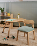 Forest Wood Chair – Mint Green