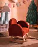 Wild Orange safari rocking chair