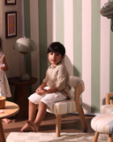 Pastel Stripe kids chair