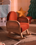 Cozy Cane Rocking Chair