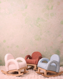 Blue Picnic rocking chair