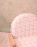 Blush & White Bloom kids chair
