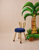 The Fawn Stool – Navy Blue