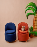 The Blue Whale Stool