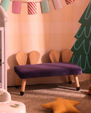 Purple Peekaboo Bench